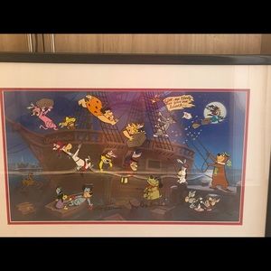 "BOSTON TEA PARTY" SIGNED BY BILL HANNA & JOE BARBERA. 162/400